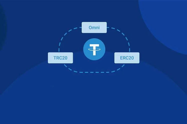 معرفی انواع ارزهای دیجیتال تتر(USDT) و شبکه های آن انواع تتر و شبکه های تتر
